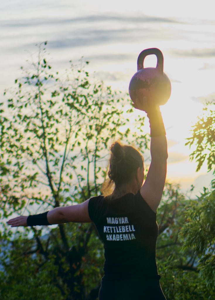 Kettlebell és napsütés
